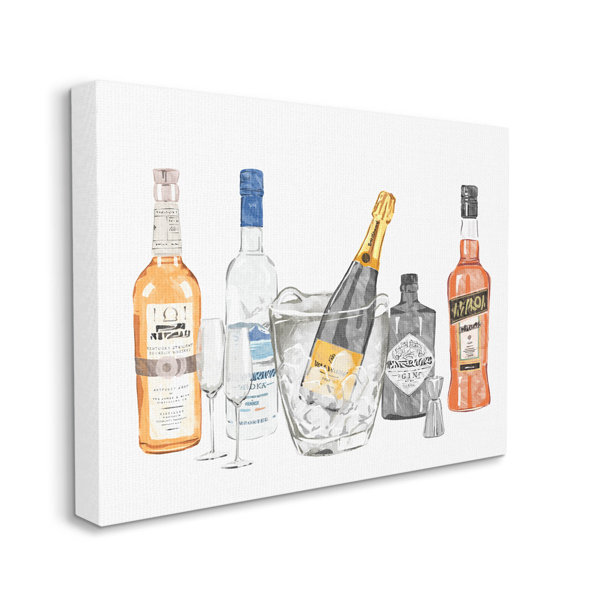 Liquorbottlewallart Wayfair